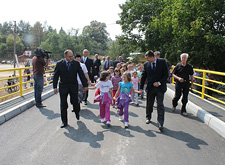 Otvoren novi most u Tibuždu kod Vranja_en