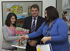 European values on EU PROGRES calendar 2013