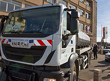 Water Tank Truck for better water supply in Novi Pazar