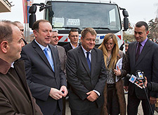 Water Tank Truck for better water supply in Novi Pazar