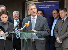 <p>EU Ambassador Vincent Degert visited Leskovac and Vranje on 2-3 April 2012</p>