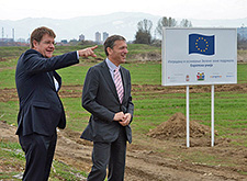 <p>EU Ambassador Vincent Degert visited Leskovac and Vranje on 2-3 April 2012</p>